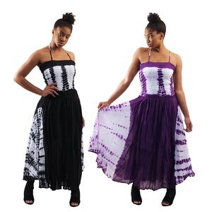 Flirty and Fresh, this Tie-Dye Strap (purple only)